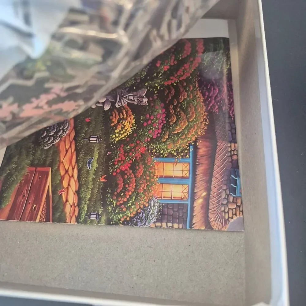 Buffalo Games Art of Geno Peoples Back Yard Garden 1000 pc Jigsaw Puzzle